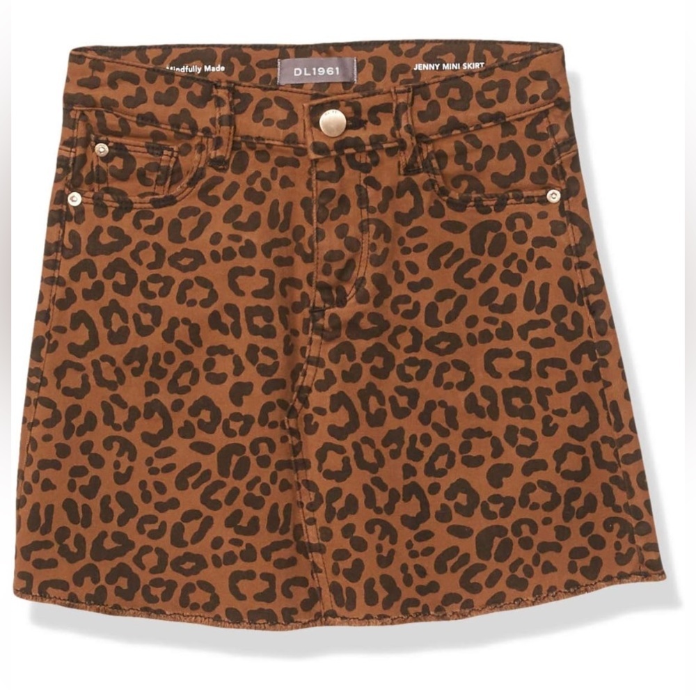 DL1961 EUC Sz 5 Jenny Mini Skirt “Jaguar”
